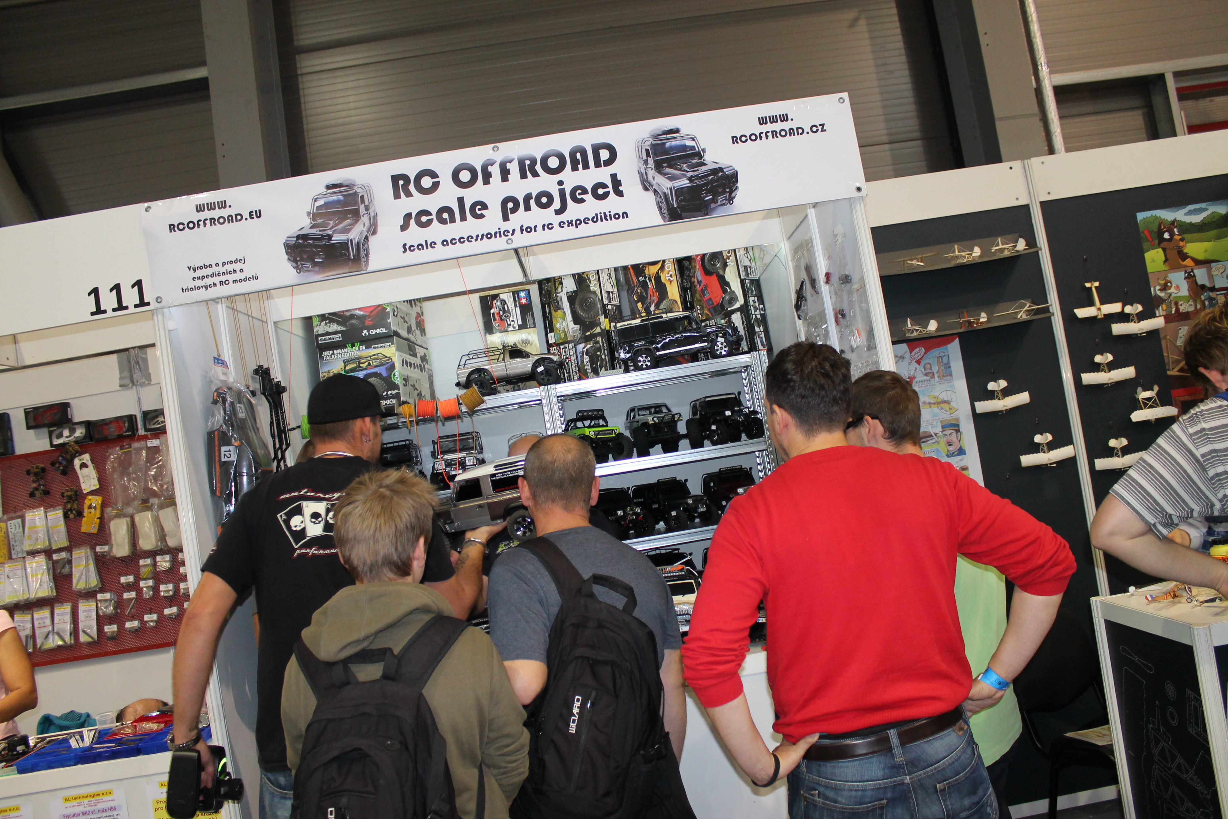 RCOffroad stánek na veletrhu Model Hobby 2015